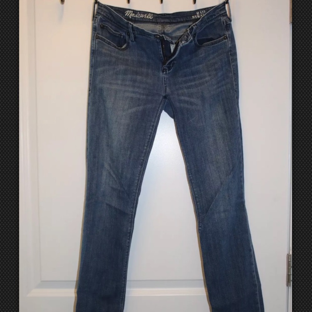 Madewell Rail Straight Jeans 27